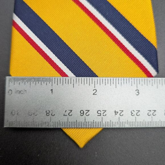 Polo Ralph Lauren 6 Silk Tie Lot Mens Striped Crest Medallion Polo Player Preppy - Picture 14 of 16